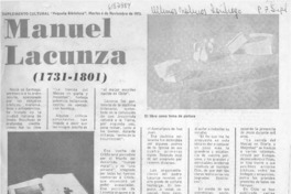 Manuel Lacunza.
