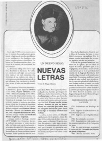 Nuevas letras