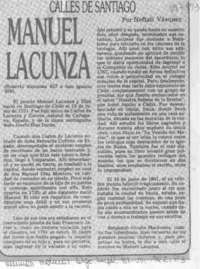 Manuel Lacunza