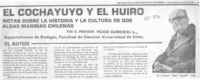 El Cochayuyo y el huiro.