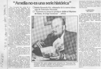 Amelia no es una serie histórica".