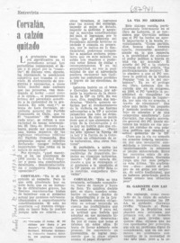 Corvalán, a calzón quitado : [entrevista]