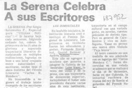 La Serena celebra a sus escritores.