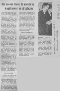 Dos nuevos libros de escritores magallánicos en circulación.