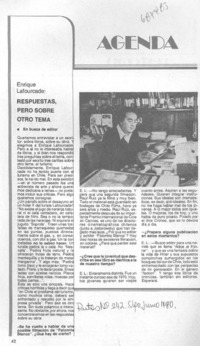 Respuestas pero sobre otro tema : [entrevista]