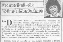 Comentario de Yolanda Montecinos