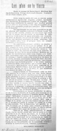 Los pies en la tierra