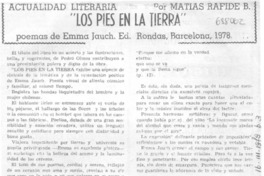 Los pies en la tierra