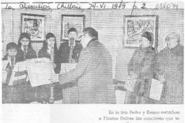 Emotivo homenaje de flautas dulces a matrimonio Olmos-Jauch.