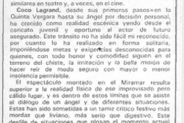 Tú te lamentas... ¿De qué te lamentas?