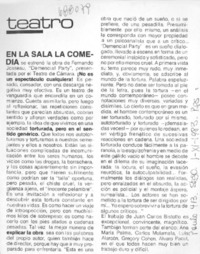 En la sala La Comedia.