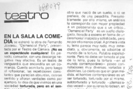 En la sala La Comedia.