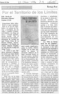 Por el territorio de los límites