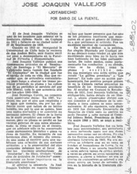 José Joaquín Vallejos (Jotabeche)