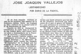 José Joaquín Vallejos (Jotabeche)
