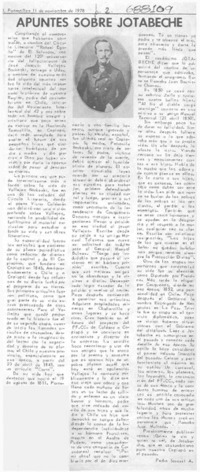 Apuntes sobre Jotabeche