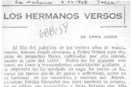 Los hermanos versos