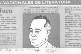 Max Jara.
