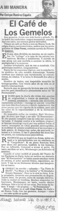 El café de los gemelos