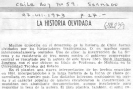 La historia olvidada
