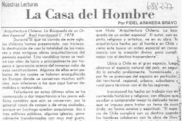 La casa del hombre