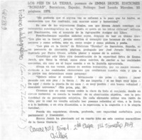 Los pies en la tierra