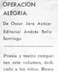Operación alegría.