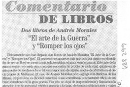 "El arte de la guerra" y "Romper los ojos"