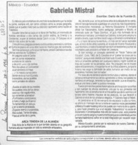 Gabriela Mistral