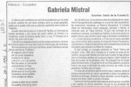 Gabriela Mistral