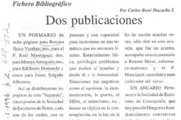 Dos publicaciones