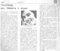 Testigos del treinta y ocho.