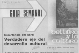 Verdadero eje del desarrollo cultural