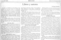 Libros y autores