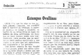Estampas ovallinas