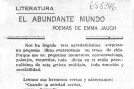 El abundante mundo