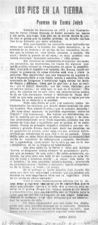 Los pies en la tierra