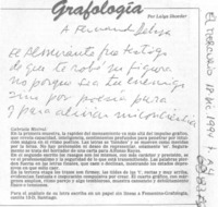 Grafología