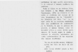 "Los granos y las hojas" o una entrada en la materia