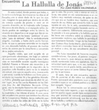 La hallula de Jonás