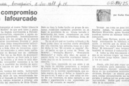 Mi compromiso con Lafourcade