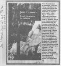 José Donoso.