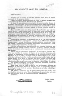 Un cuento que es novela