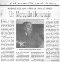 Un merecido homenaje