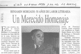 Un merecido homenaje