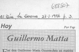 Guillermo Matta