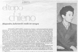 El Topo chileno.