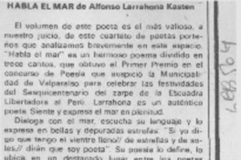 Habla el mar