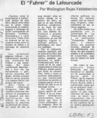 El "Führer" de Lafourcade