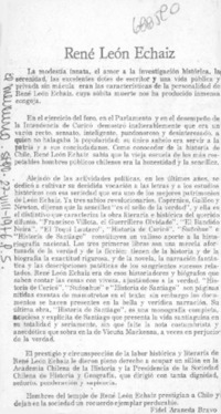 René León Echaiz.